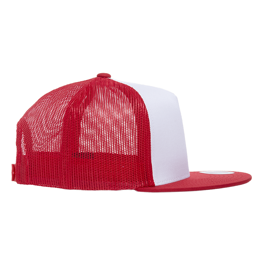 Apparel 6006W- Trucker Classic Panel Front White Up Flexfit |