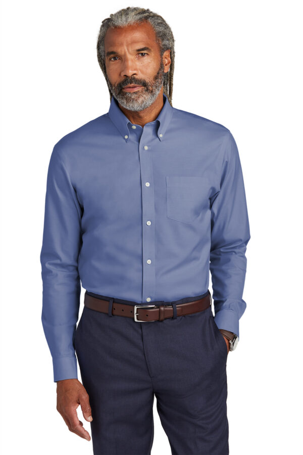brooks-brothers-wrinkle-free-stretch-pinpoint-shirt-cobalt-blue